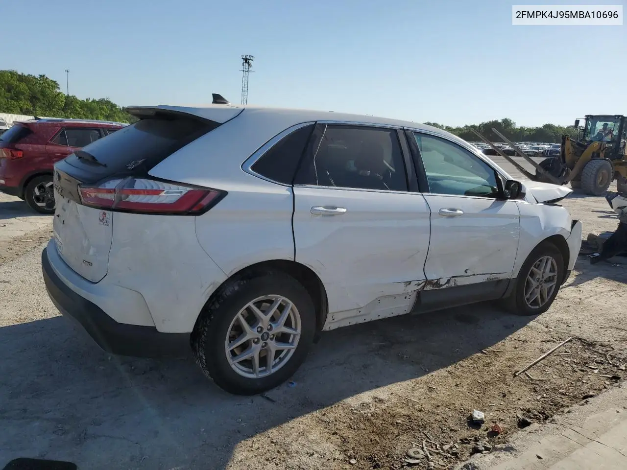 2021 Ford Edge Sel VIN: 2FMPK4J95MBA10696 Lot: 56609335
