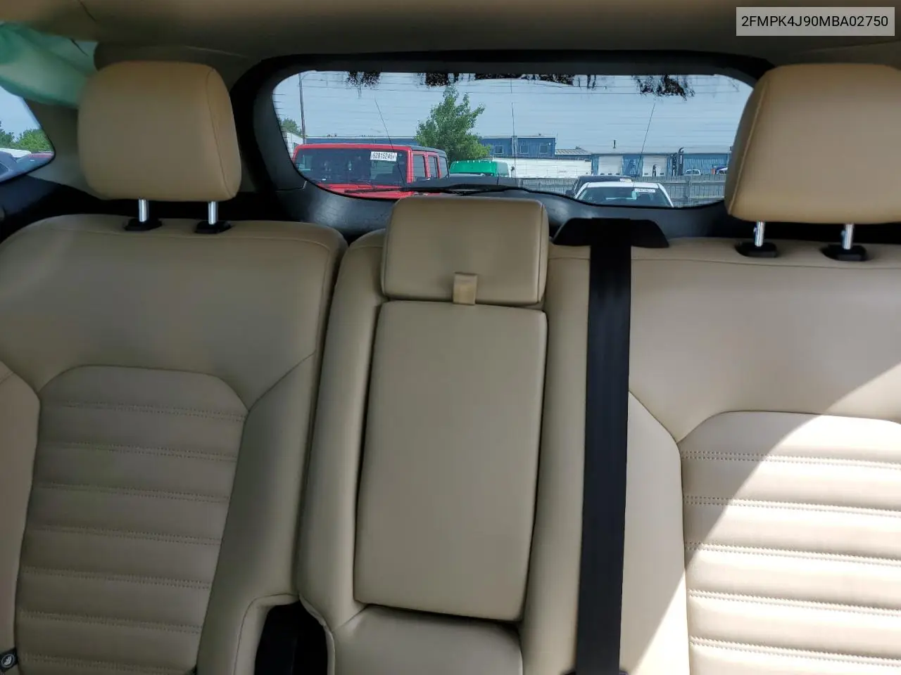 2021 Ford Edge Sel VIN: 2FMPK4J90MBA02750 Lot: 62832105