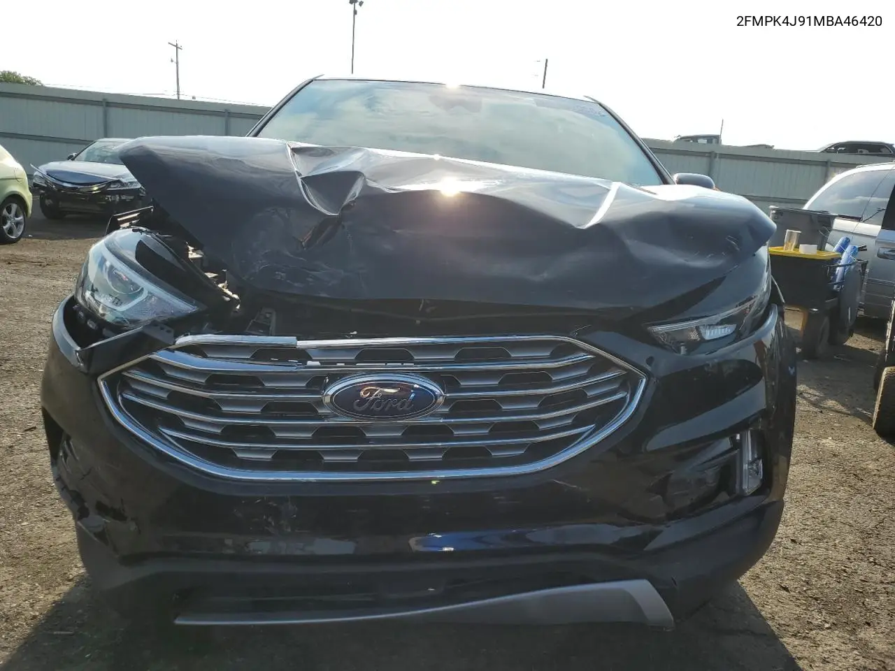 2021 Ford Edge Sel VIN: 2FMPK4J91MBA46420 Lot: 62997965