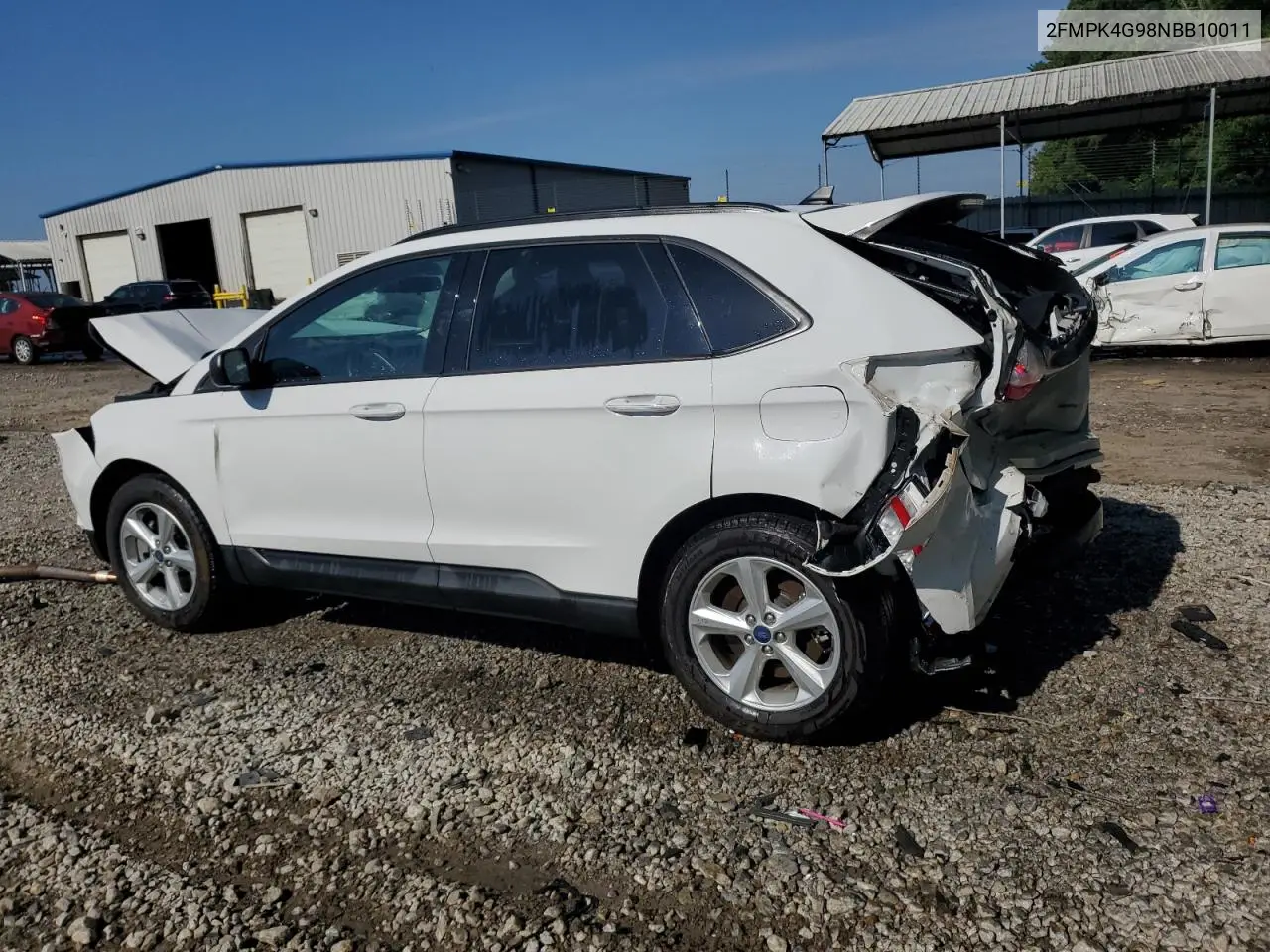 2022 Ford Edge Se VIN: 2FMPK4G98NBB10011 Lot: 56198525