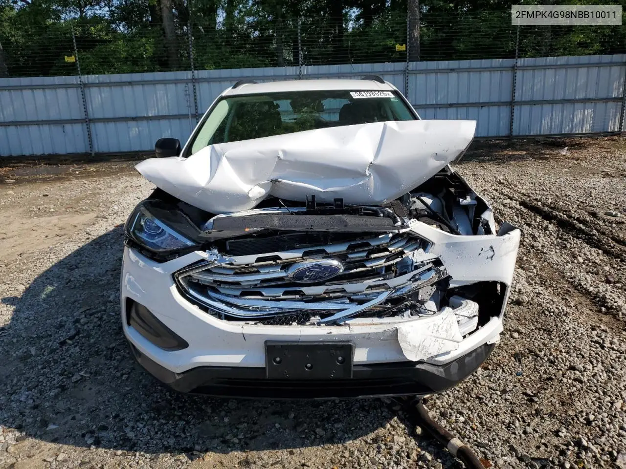 2022 Ford Edge Se VIN: 2FMPK4G98NBB10011 Lot: 56198525