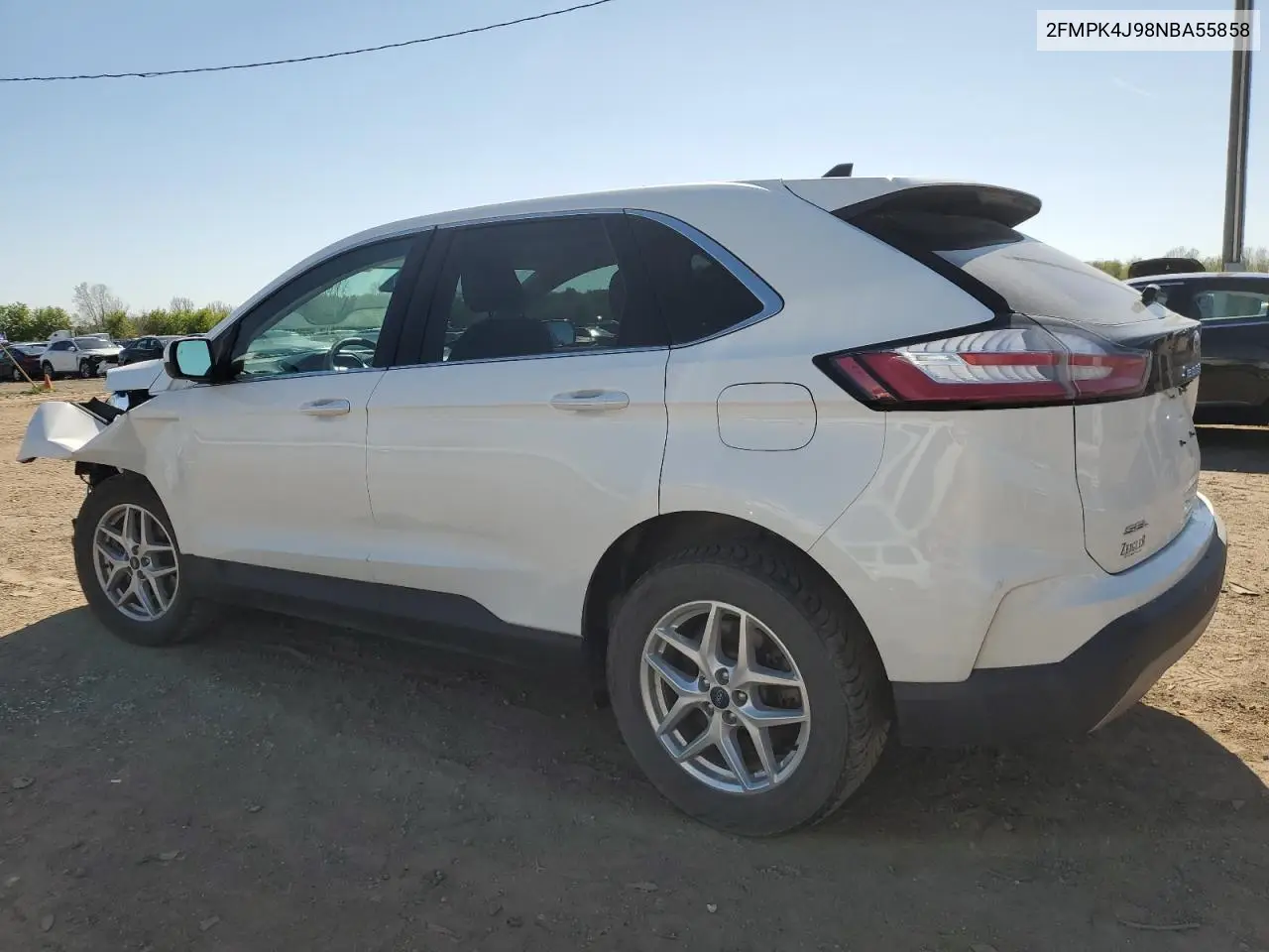 2022 Ford Edge Sel VIN: 2FMPK4J98NBA55858 Lot: 56466055
