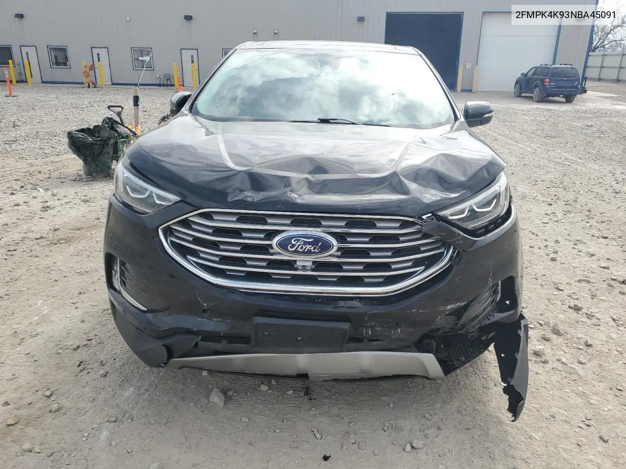 2022 Ford Edge Titanium VIN: 2FMPK4K93NBA45091 Lot: 56488505