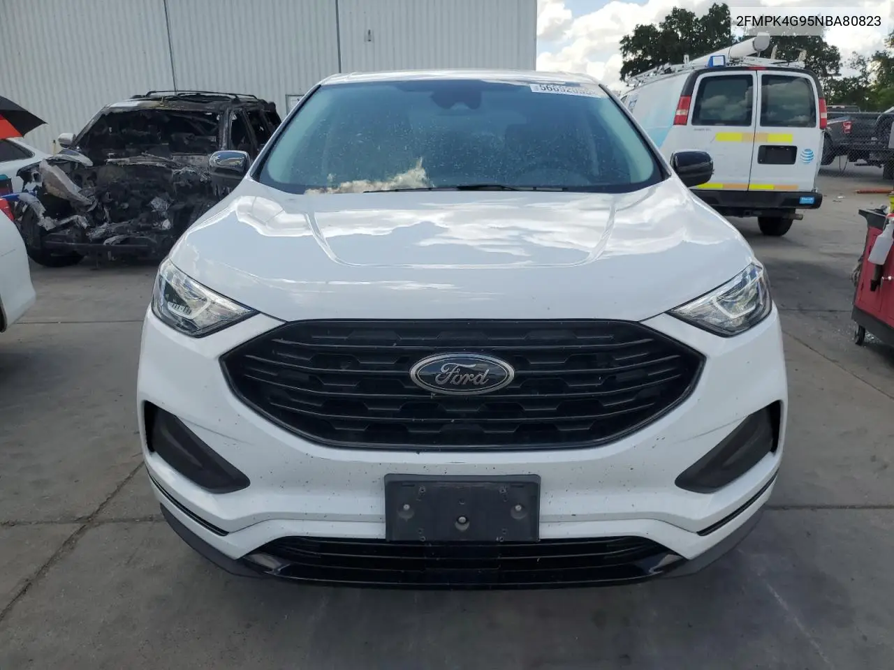 2022 Ford Edge Se VIN: 2FMPK4G95NBA80823 Lot: 56692055