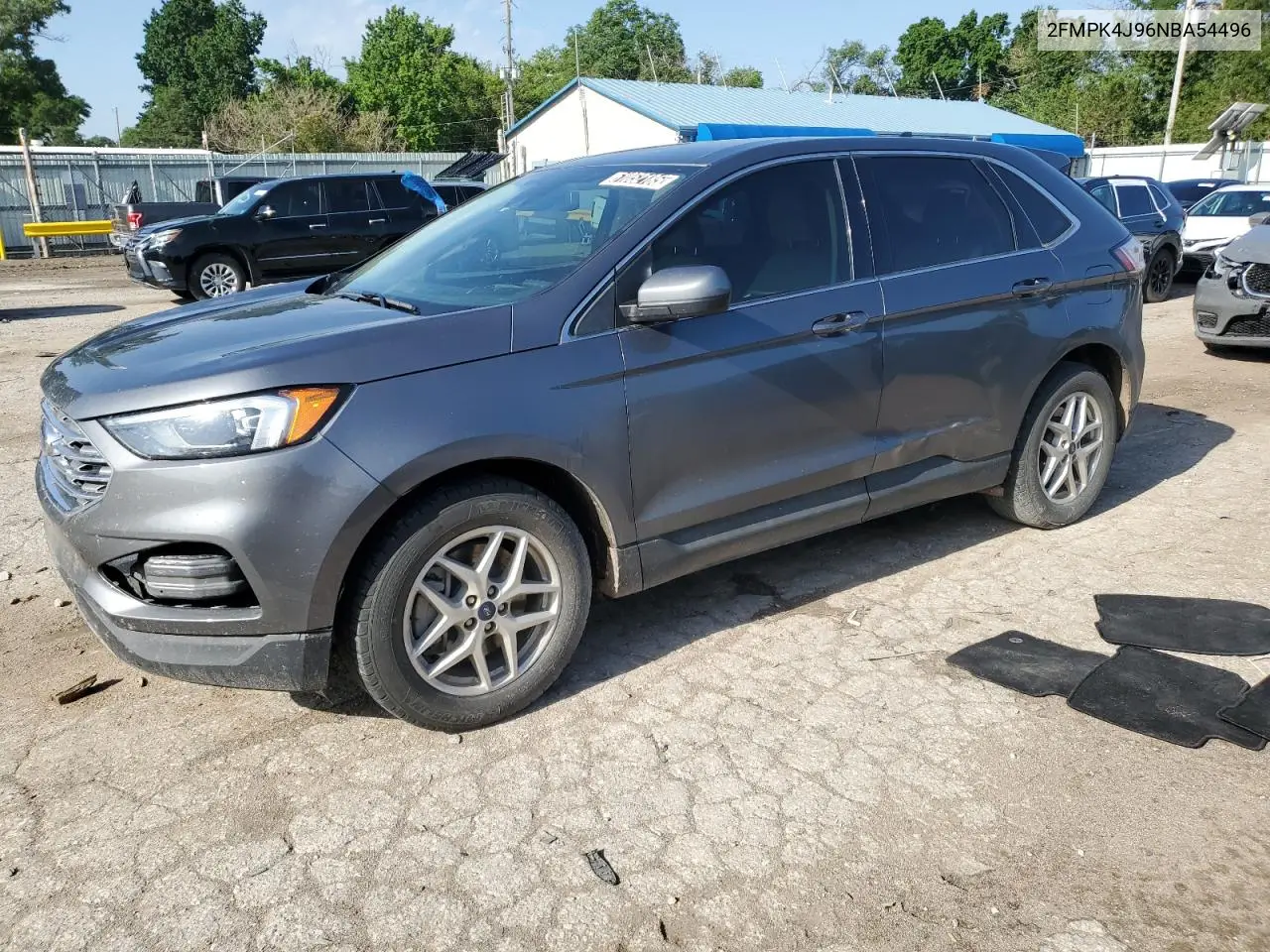 2022 Ford Edge Sel VIN: 2FMPK4J96NBA54496 Lot: 61052185