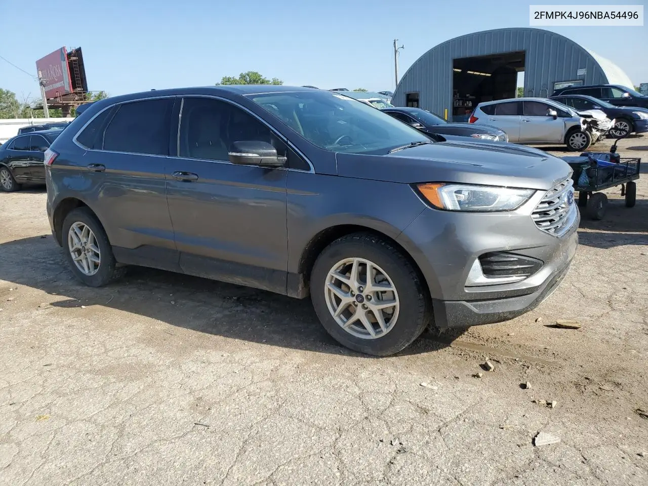 2022 Ford Edge Sel VIN: 2FMPK4J96NBA54496 Lot: 61052185