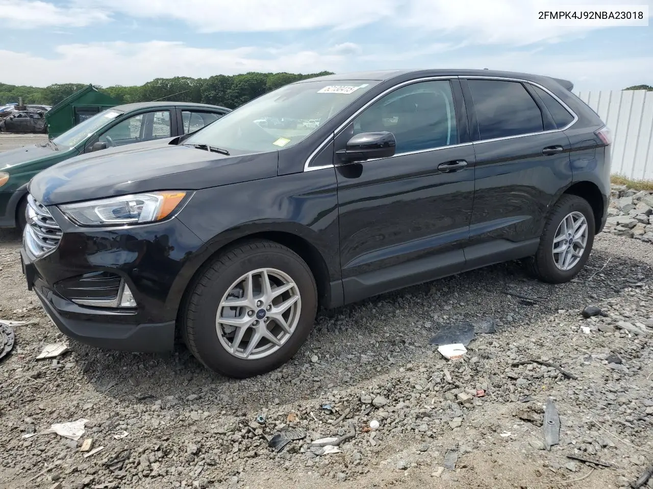 2022 Ford Edge Sel VIN: 2FMPK4J92NBA23018 Lot: 62130415