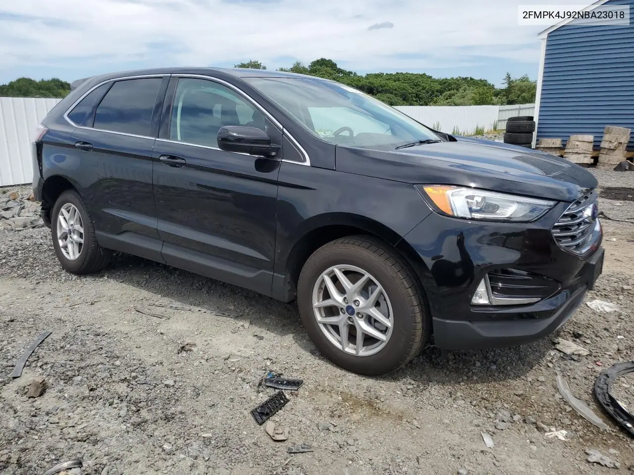 2022 Ford Edge Sel VIN: 2FMPK4J92NBA23018 Lot: 62130415