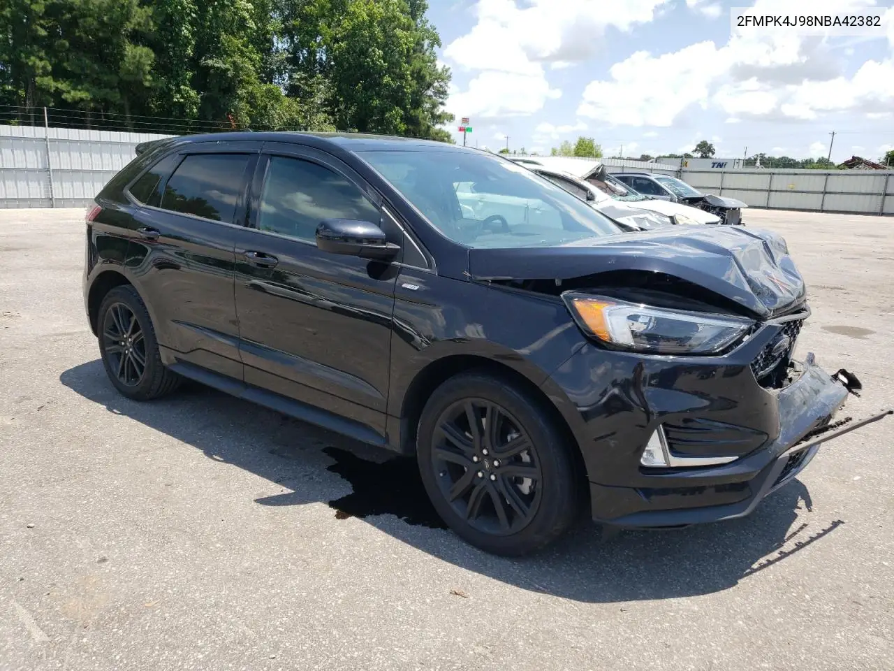 2022 Ford Edge Sel VIN: 2FMPK4J98NBA42382 Lot: 62857185