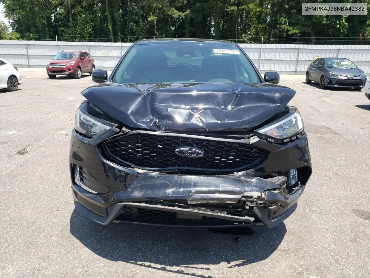 2022 Ford Edge Sel VIN: 2FMPK4J98NBA42382 Lot: 62857185