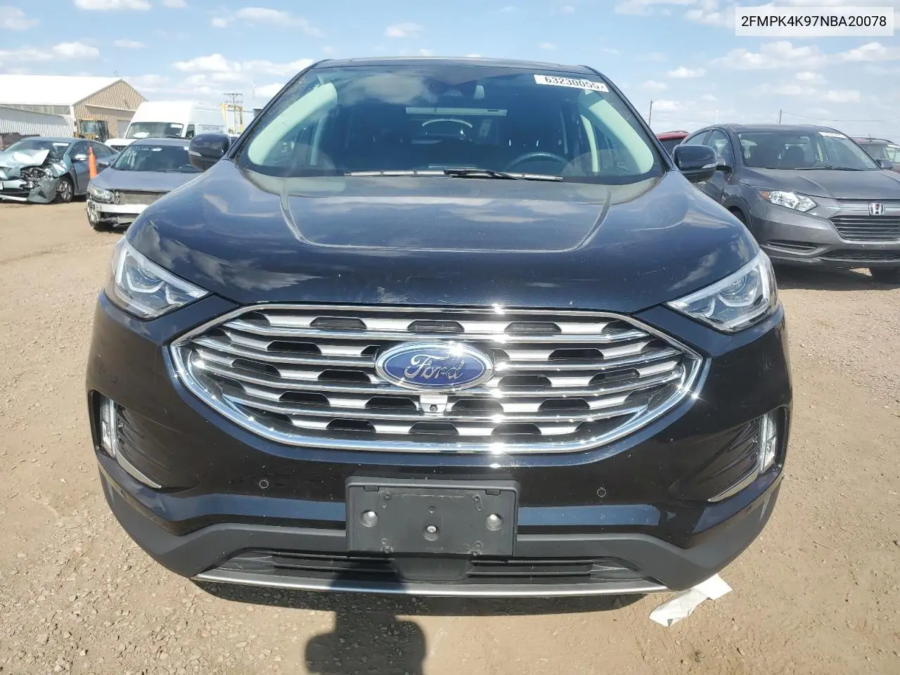 2022 Ford Edge Titanium VIN: 2FMPK4K97NBA20078 Lot: 63230055