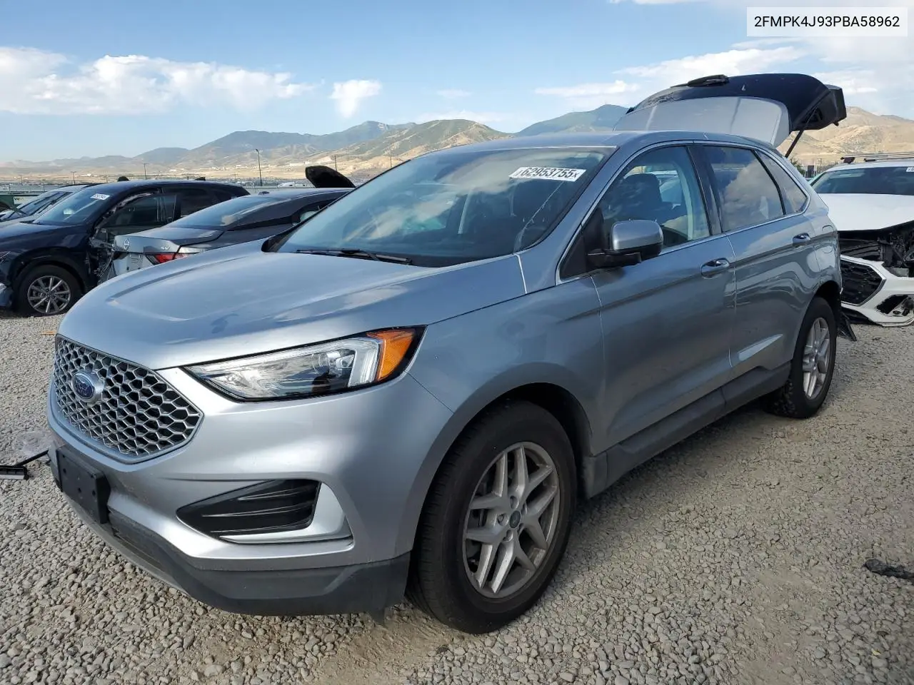 2023 Ford Edge Sel VIN: 2FMPK4J93PBA58962 Lot: 62953755