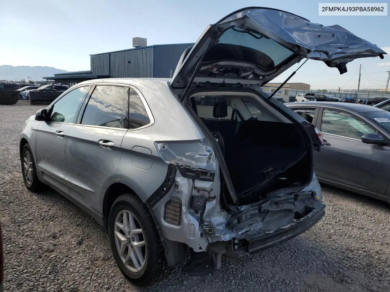 2023 Ford Edge Sel VIN: 2FMPK4J93PBA58962 Lot: 62953755