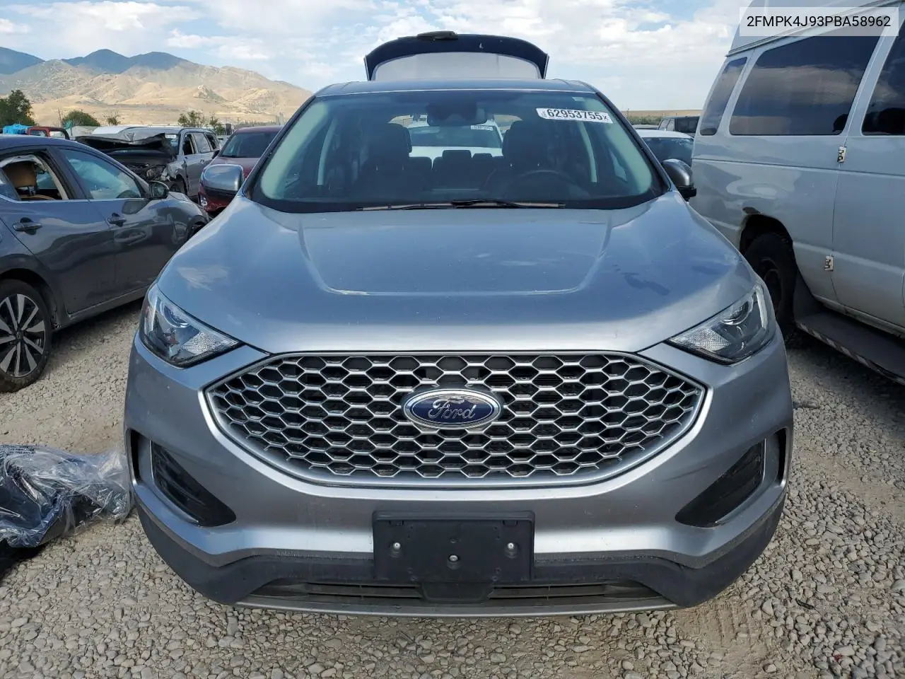 2023 Ford Edge Sel VIN: 2FMPK4J93PBA58962 Lot: 62953755