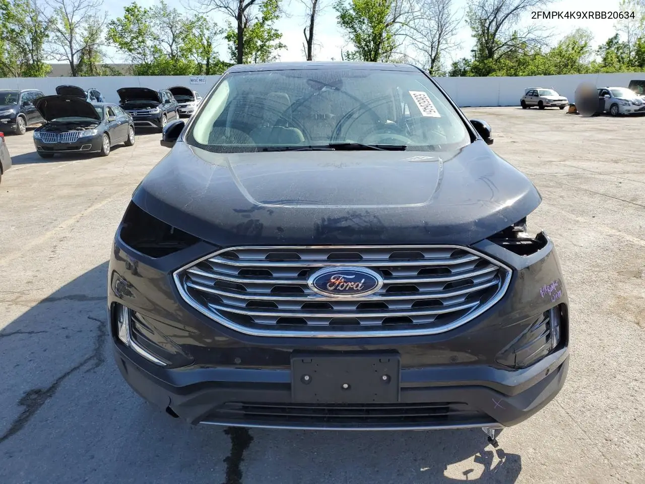 2024 Ford Edge Titanium VIN: 2FMPK4K9XRBB20634 Lot: 53652645
