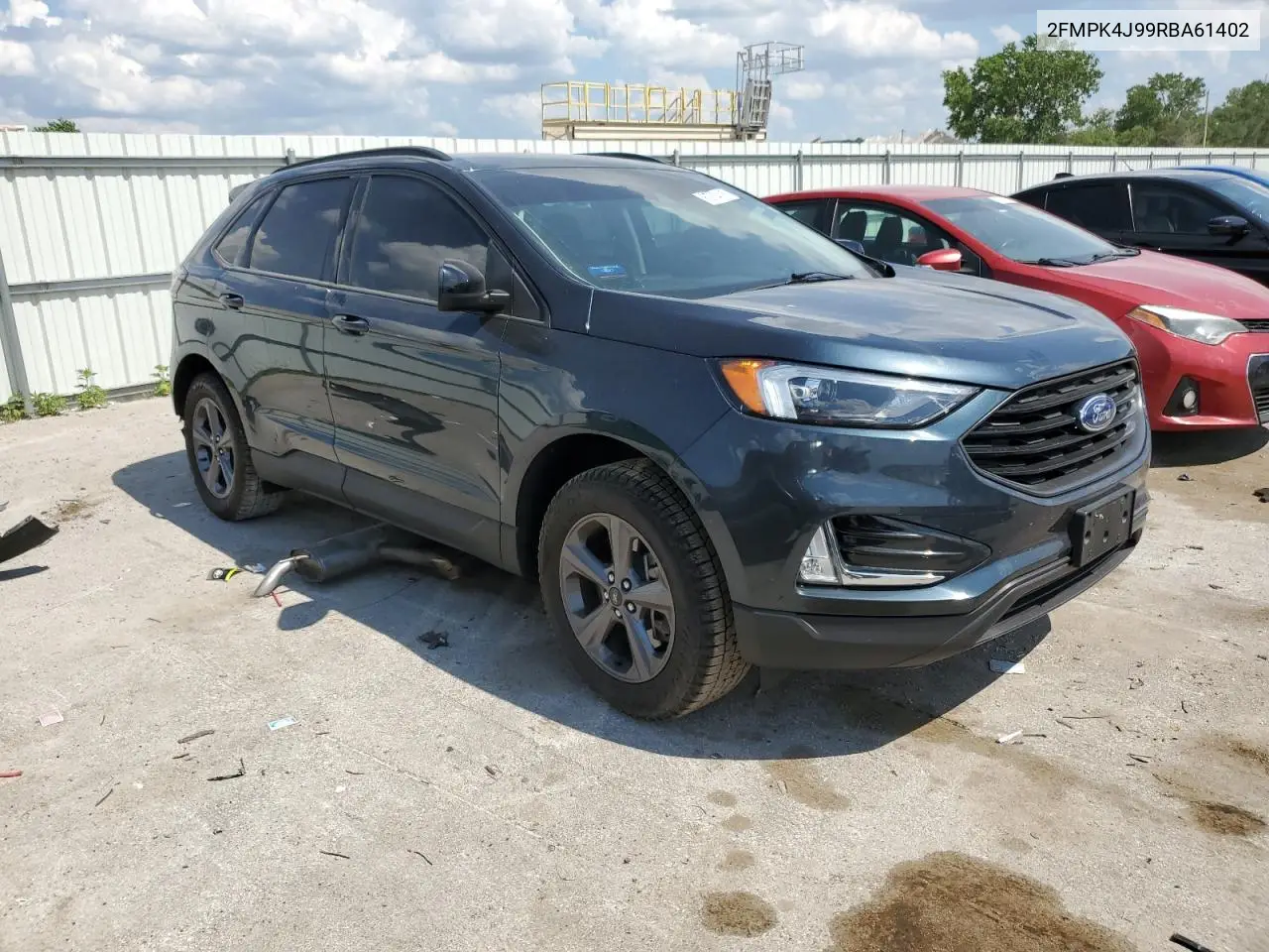 2024 Ford Edge Sel VIN: 2FMPK4J99RBA61402 Lot: 62554785