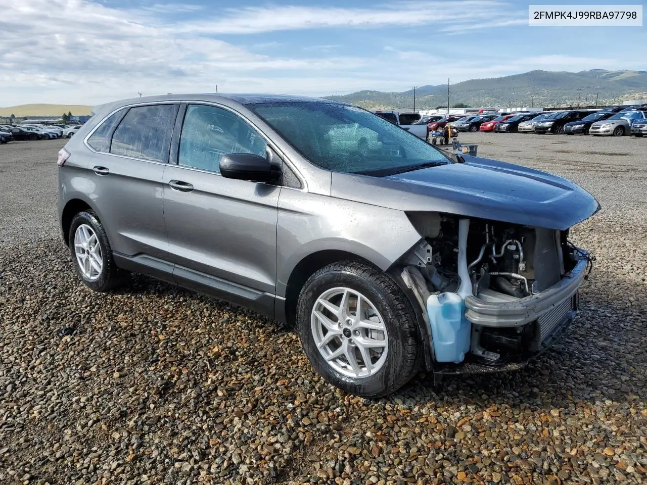 2024 Ford Edge Sel VIN: 2FMPK4J99RBA97798 Lot: 62890115
