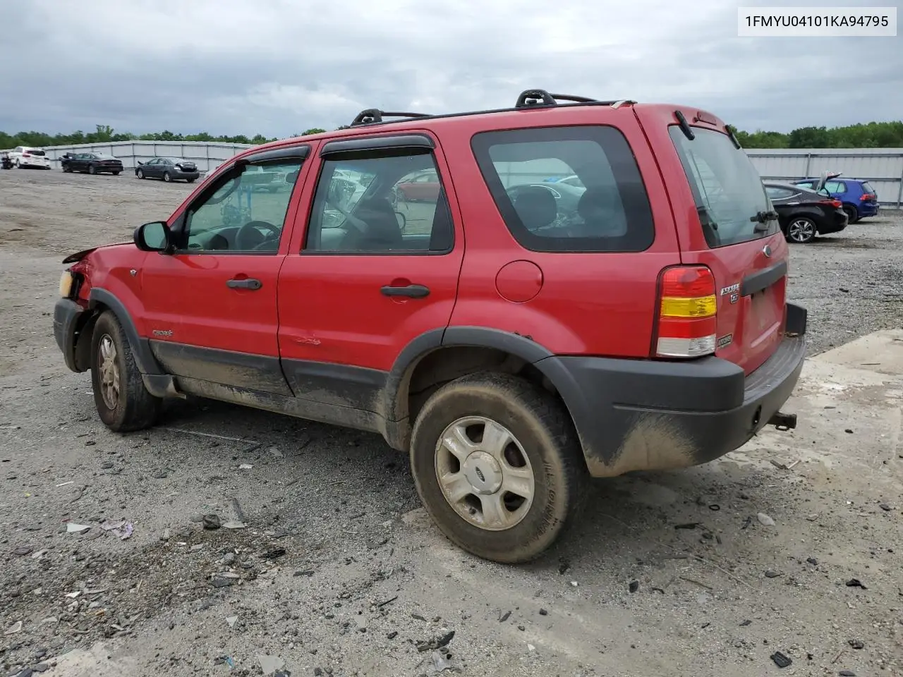 2001 Ford Escape Xlt VIN: 1FMYU04101KA94795 Lot: 56395865