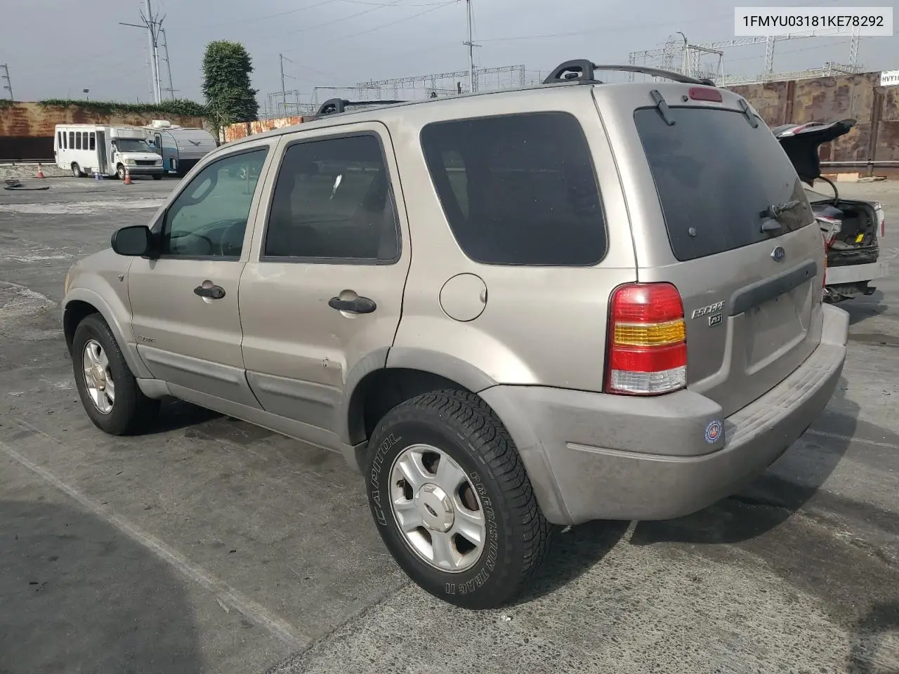 2001 Ford Escape Xlt VIN: 1FMYU03181KE78292 Lot: 62302225