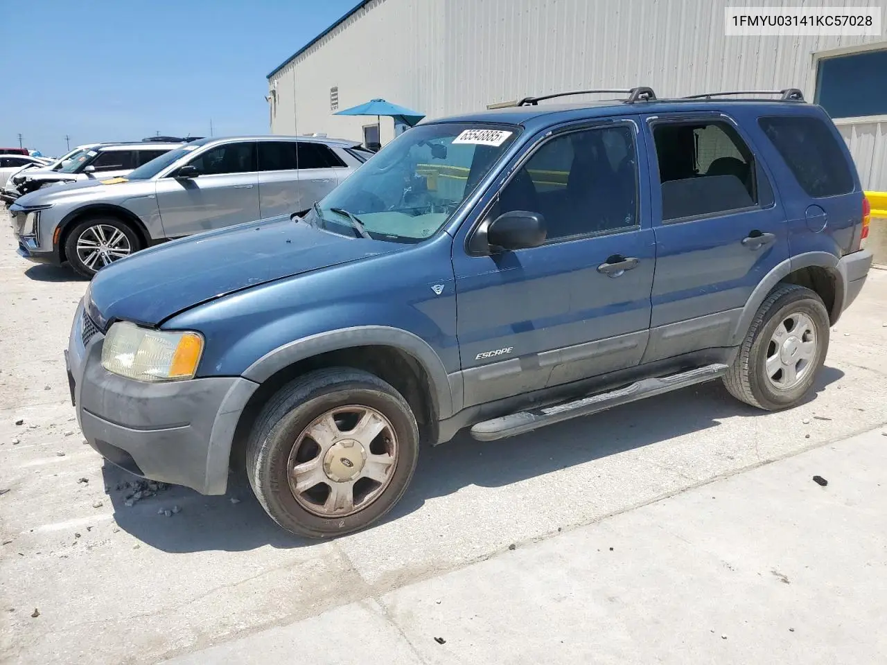 2001 Ford Escape Xlt VIN: 1FMYU03141KC57028 Lot: 65548885