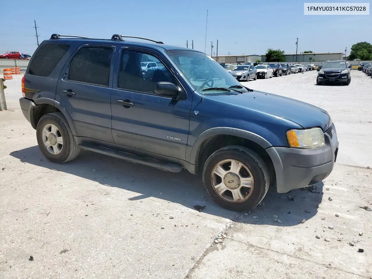 2001 Ford Escape Xlt VIN: 1FMYU03141KC57028 Lot: 65548885
