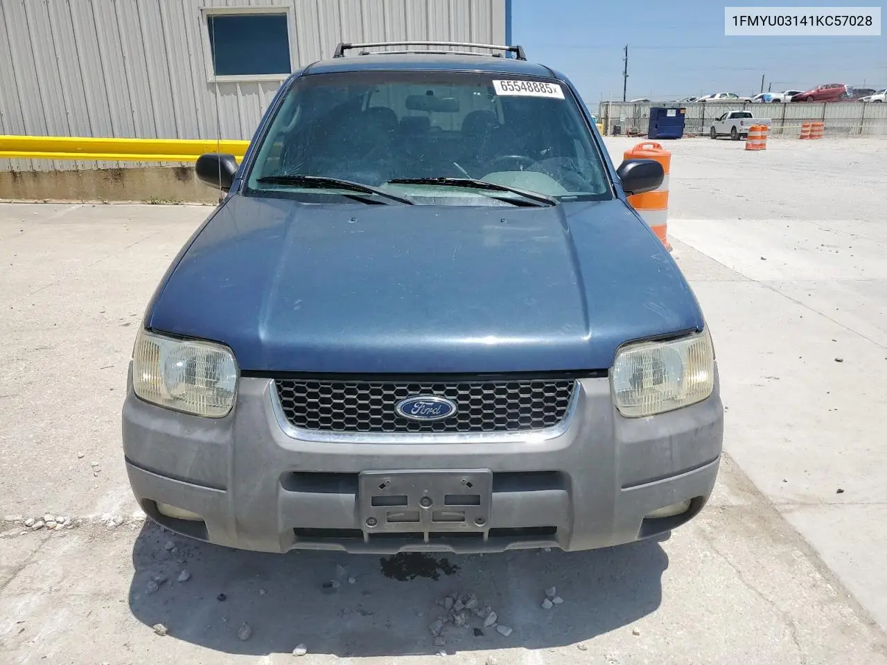 2001 Ford Escape Xlt VIN: 1FMYU03141KC57028 Lot: 65548885