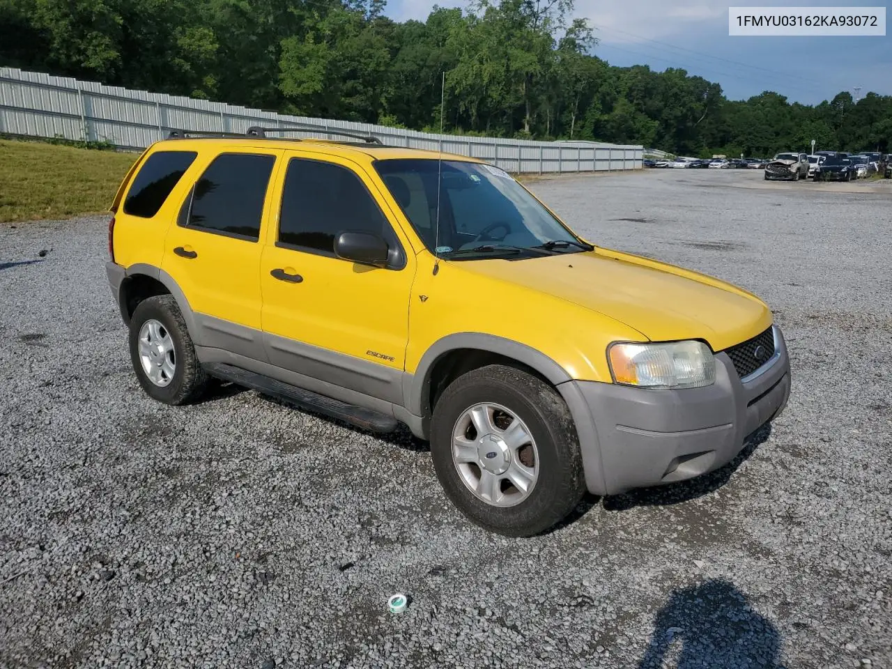 2002 Ford Escape Xlt VIN: 1FMYU03162KA93072 Lot: 61803365
