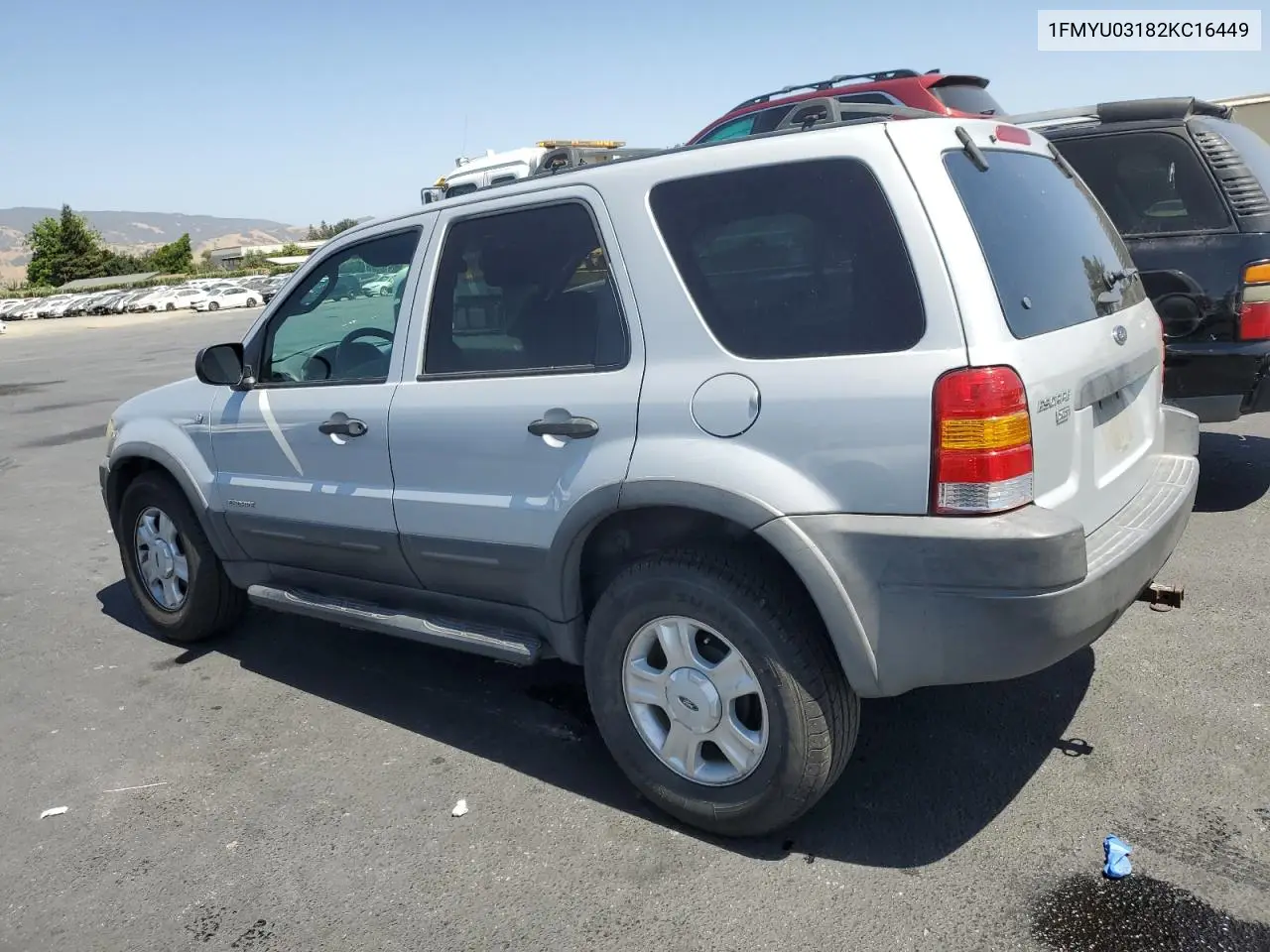 2002 Ford Escape Xlt VIN: 1FMYU03182KC16449 Lot: 61875745