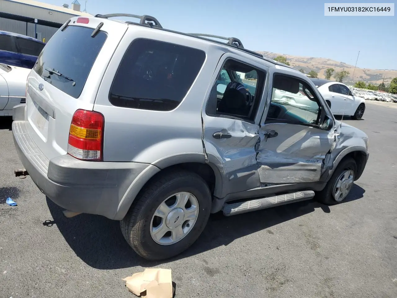 2002 Ford Escape Xlt VIN: 1FMYU03182KC16449 Lot: 61875745
