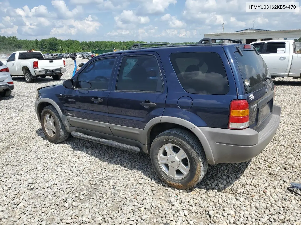 2002 Ford Escape Xlt VIN: 1FMYU03162KB54470 Lot: 62483095