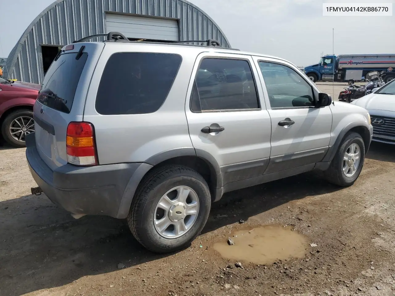 2002 Ford Escape Xlt VIN: 1FMYU04142KB86770 Lot: 65174325