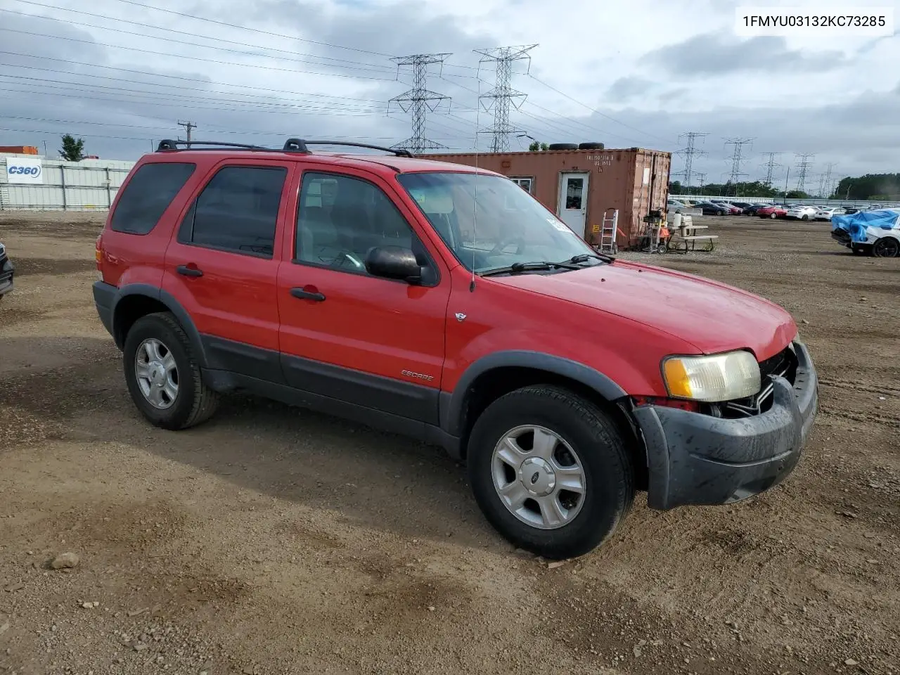 2002 Ford Escape Xlt VIN: 1FMYU03132KC73285 Lot: 65197355