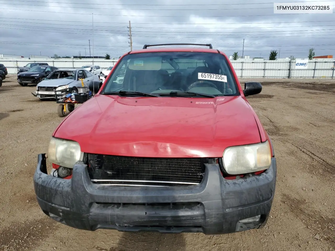 2002 Ford Escape Xlt VIN: 1FMYU03132KC73285 Lot: 65197355