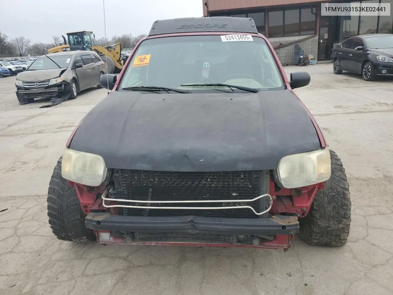 2003 Ford Escape Xlt VIN: 1FMYU93153KE02441 Lot: 52413455