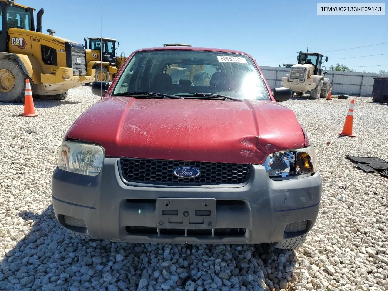 2003 Ford Escape Xls VIN: 1FMYU02133KE09143 Lot: 53659105