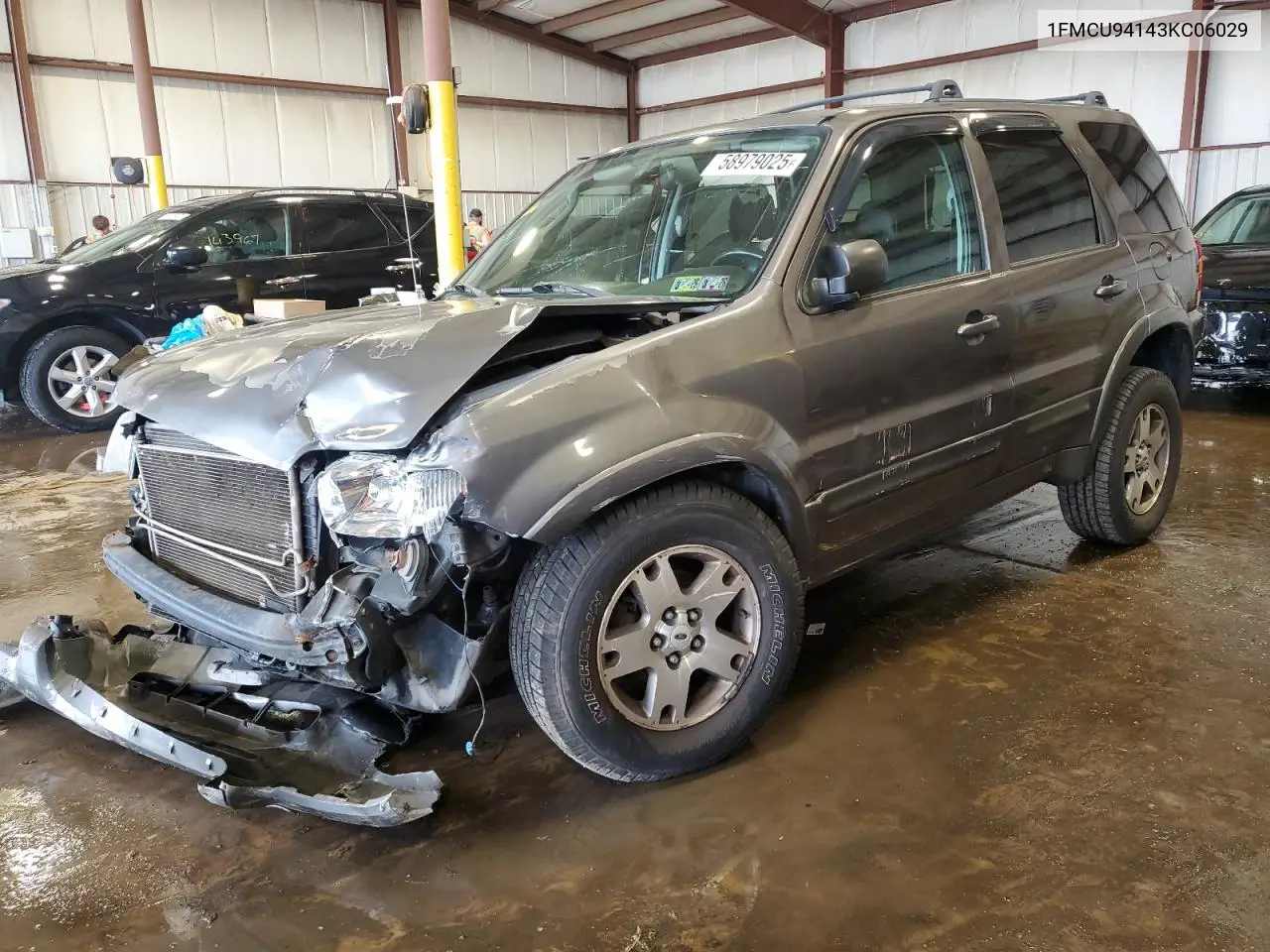 2003 Ford Escape Limited VIN: 1FMCU94143KC06029 Lot: 58979025