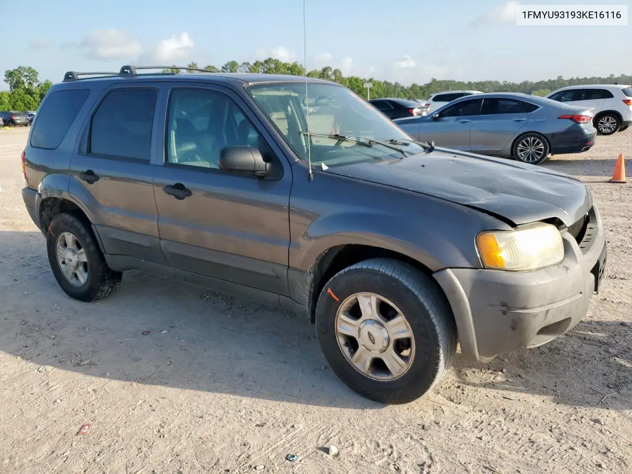 2003 Ford Escape Xlt VIN: 1FMYU93193KE16116 Lot: 61720265