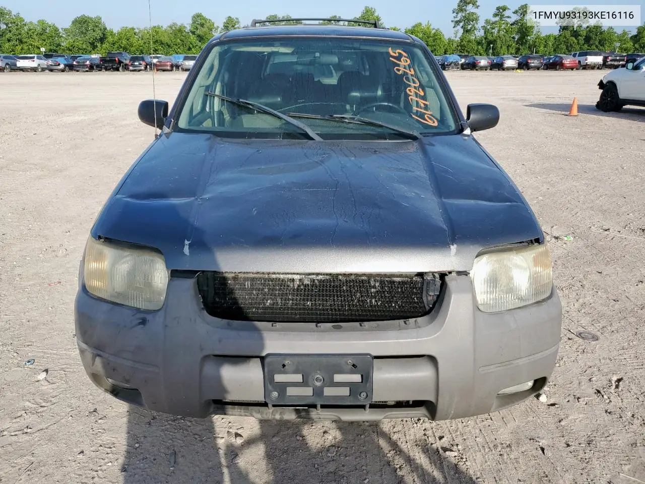 2003 Ford Escape Xlt VIN: 1FMYU93193KE16116 Lot: 61720265