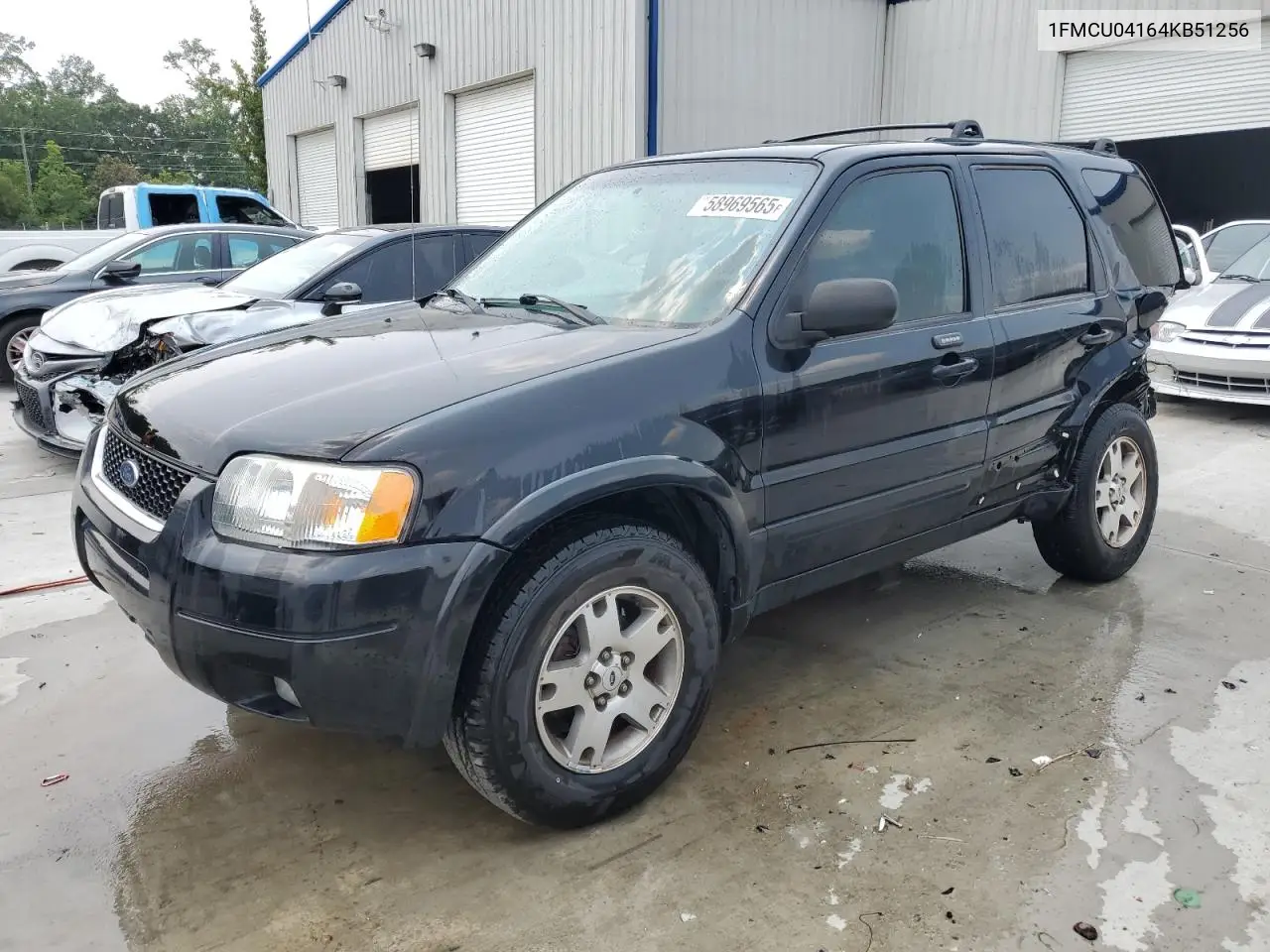 2004 Ford Escape Limited VIN: 1FMCU04164KB51256 Lot: 58969565