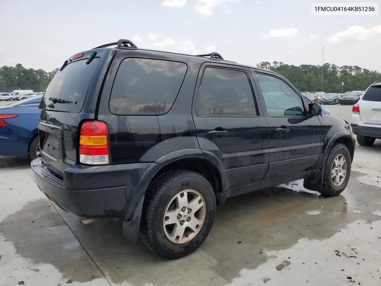 2004 Ford Escape Limited VIN: 1FMCU04164KB51256 Lot: 58969565