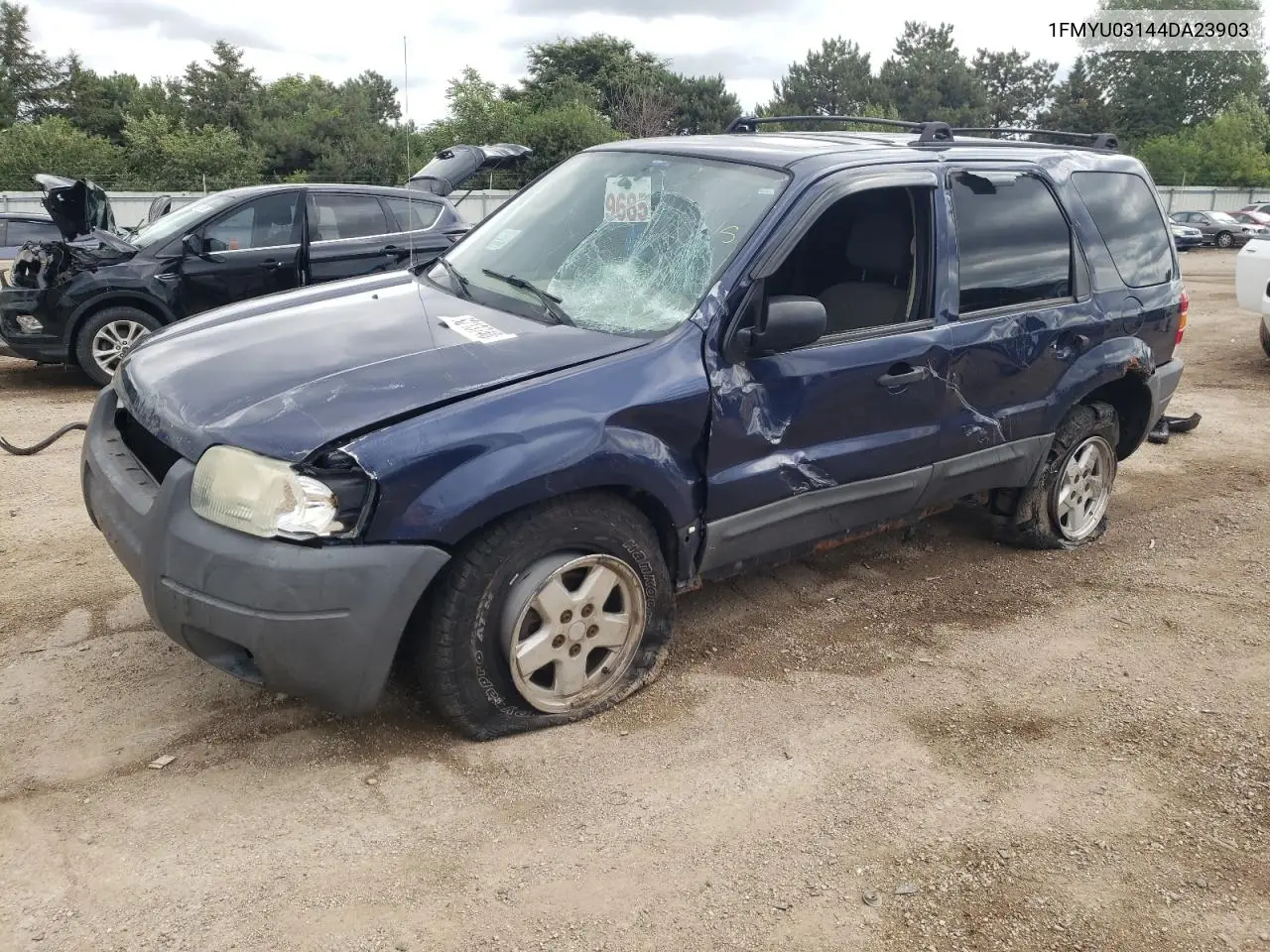 2004 Ford Escape Xlt VIN: 1FMYU03144DA23903 Lot: 62716725