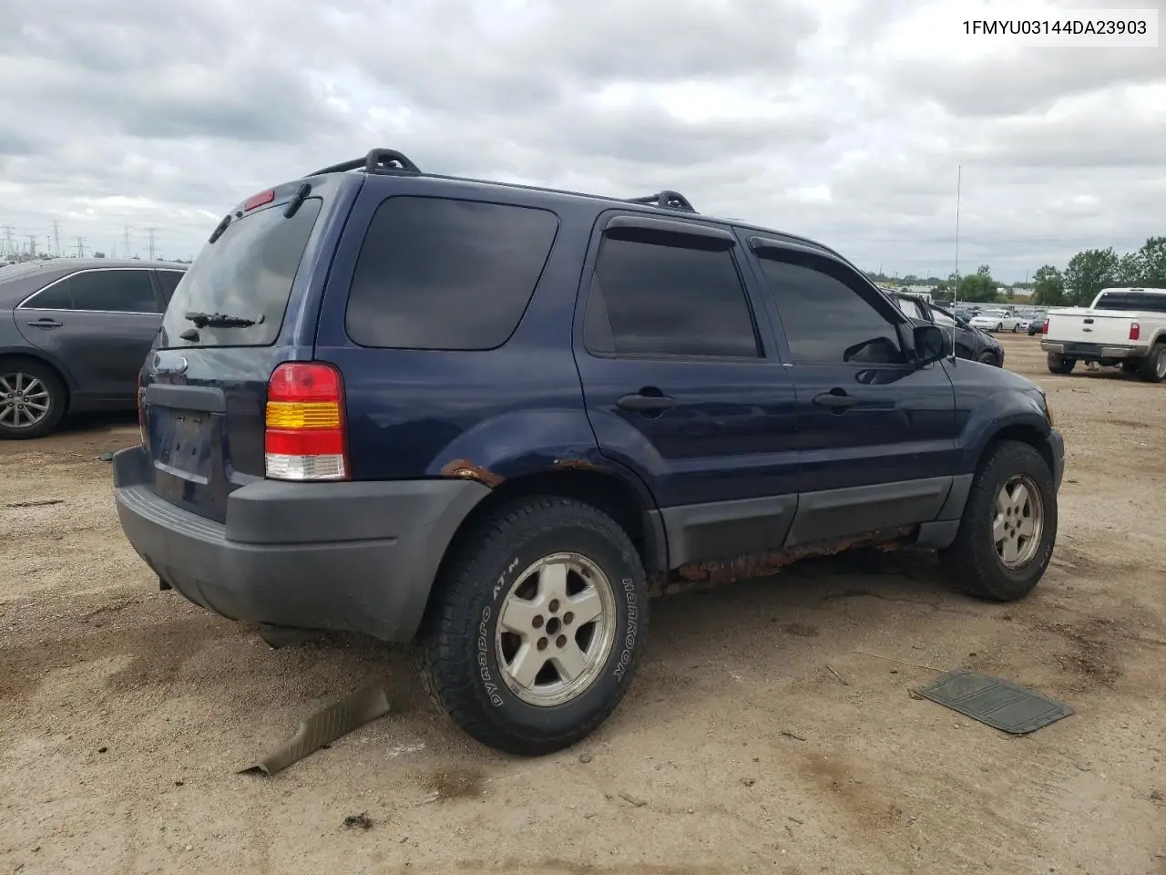 2004 Ford Escape Xlt VIN: 1FMYU03144DA23903 Lot: 62716725