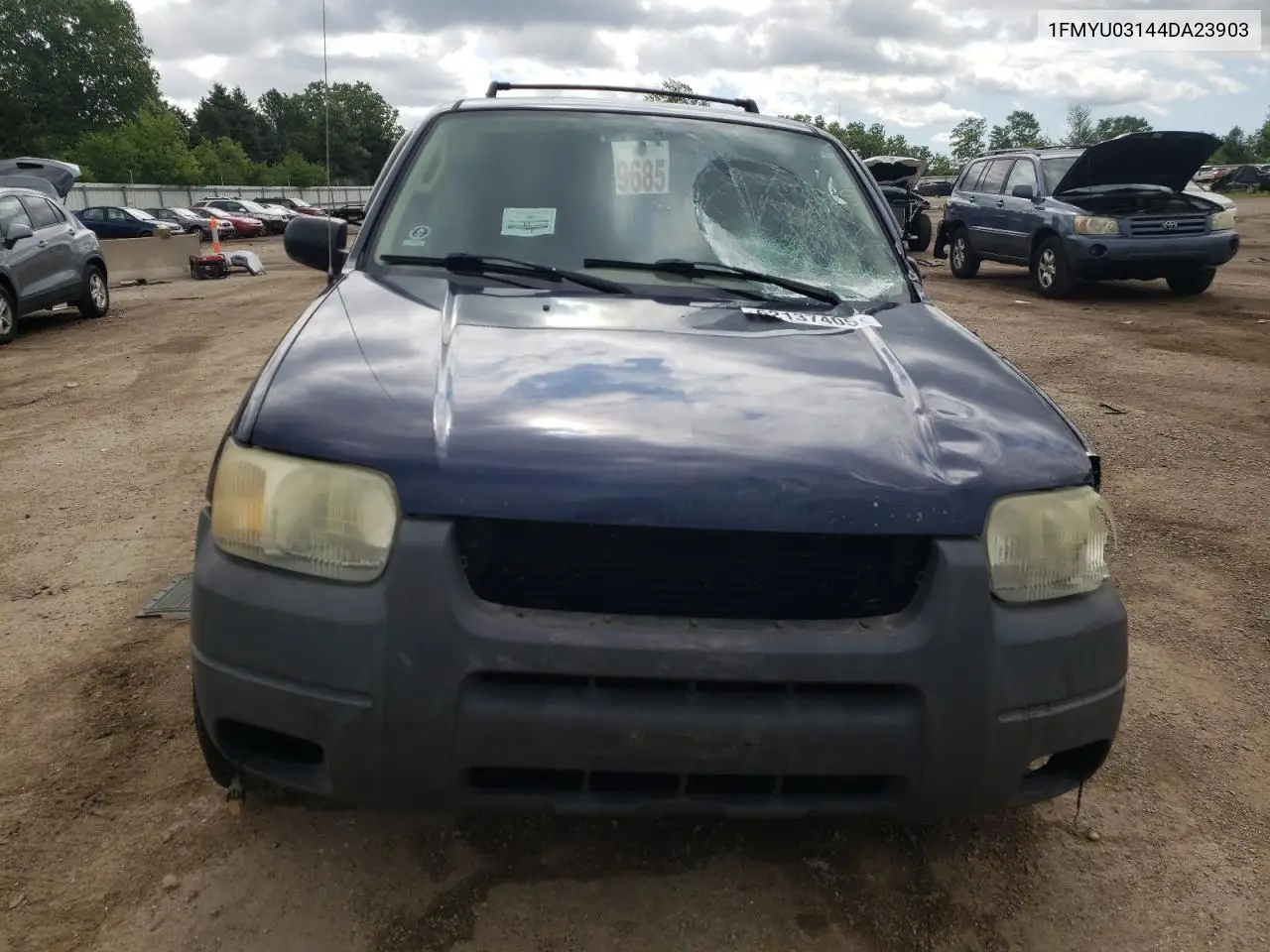 2004 Ford Escape Xlt VIN: 1FMYU03144DA23903 Lot: 62716725