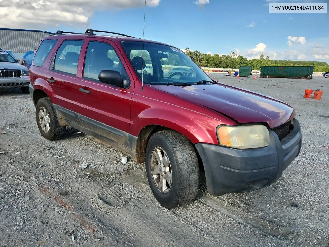 2004 Ford Escape Xls VIN: 1FMYU02154DA11034 Lot: 64847905