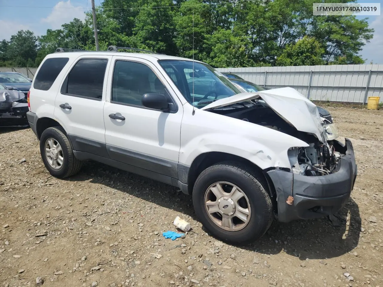 2004 Ford Escape Xlt VIN: 1FMYU03174DA10319 Lot: 64999305