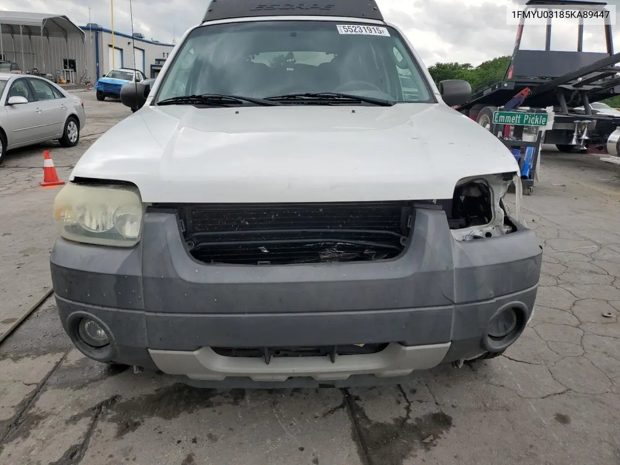 2005 Ford Escape Xlt VIN: 1FMYU03185KA89447 Lot: 55231915