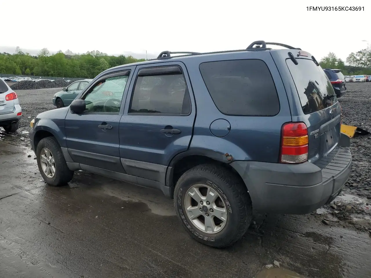 2005 Ford Escape Xlt VIN: 1FMYU93165KC43691 Lot: 56057625