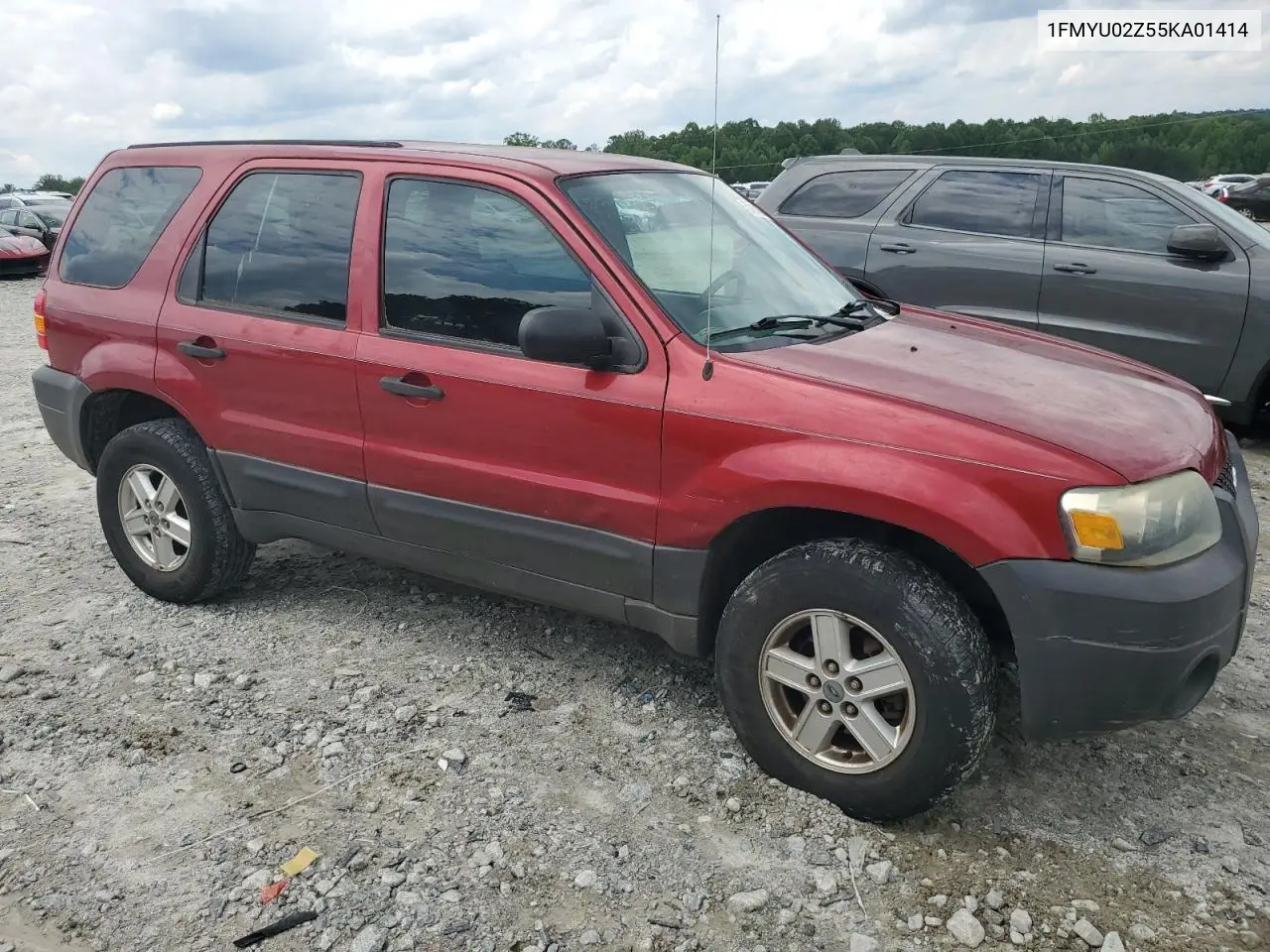 2005 Ford Escape Xls VIN: 1FMYU02Z55KA01414 Lot: 57018665