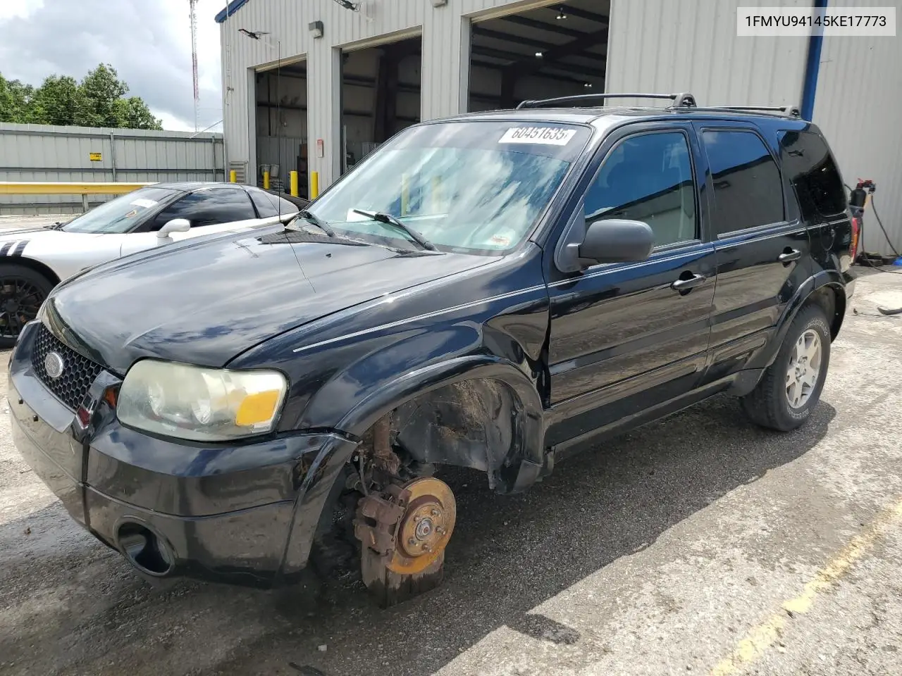 2005 Ford Escape Limited VIN: 1FMYU94145KE17773 Lot: 60451635