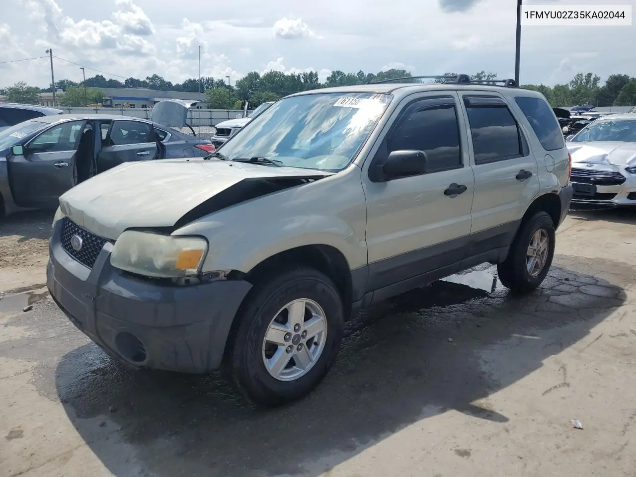 2005 Ford Escape Xls VIN: 1FMYU02Z35KA02044 Lot: 61158995